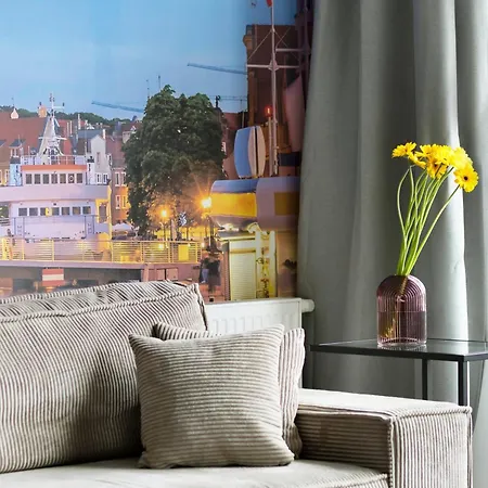 Blue Raven Downtown 公寓 格但斯克